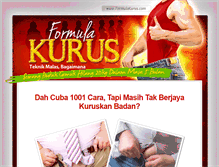 Tablet Screenshot of formulakurus.com